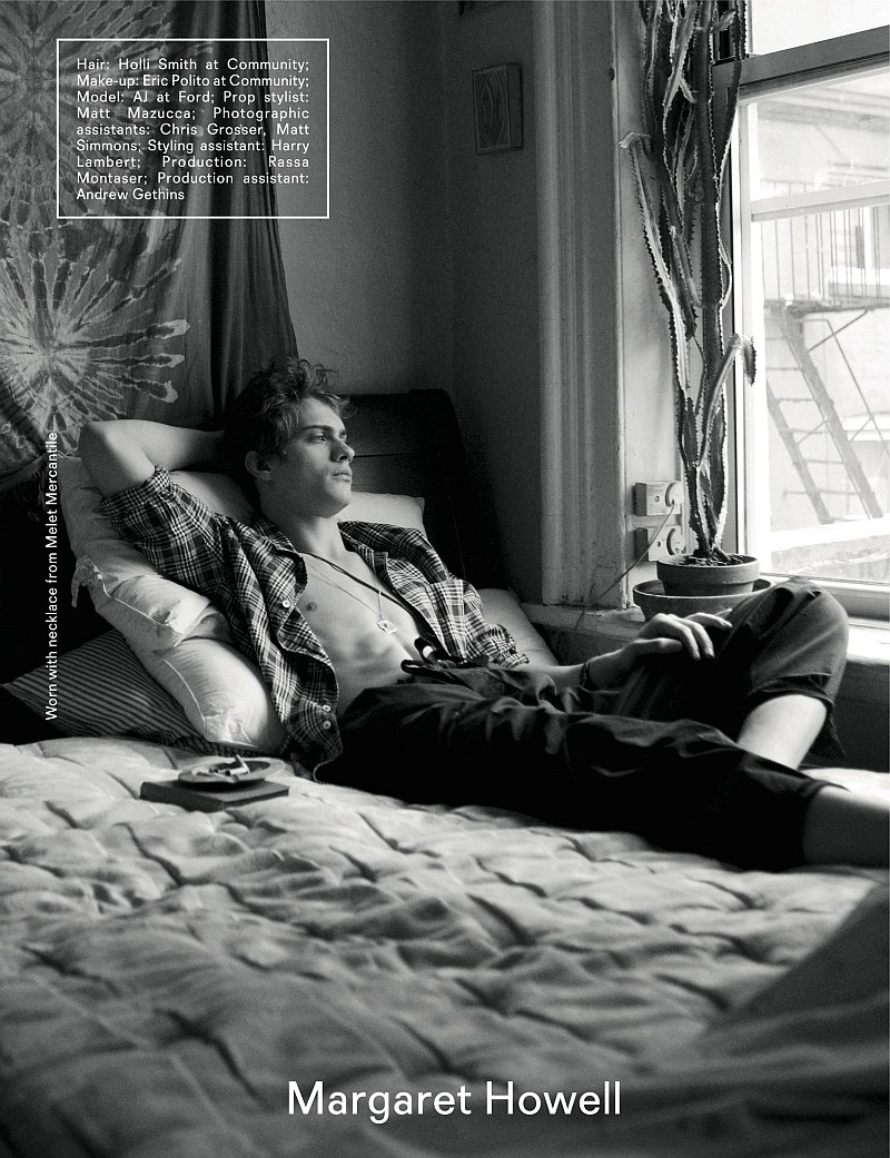 Haze | AJ Abualrub by David Benjamin Sherry for <em>AnOther Man</em>