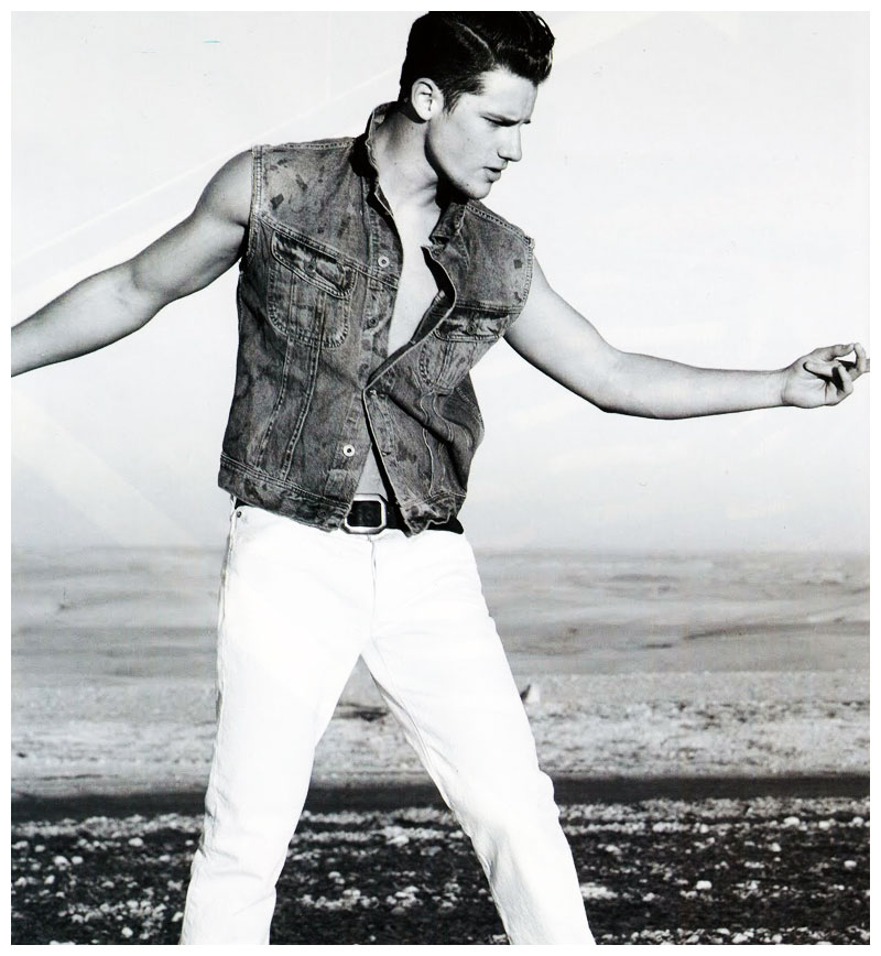 Double RL | Arthur Sales by Milan Vukmirovic for <em>LOfficiel Hommes</em>