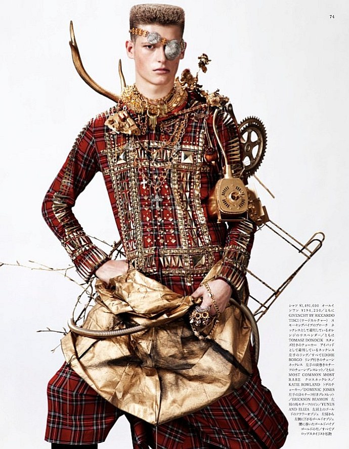 Rebirth of Nature | Julius Gerhardt by Josh Olins for <em>Vogue Hommes Japan</em>