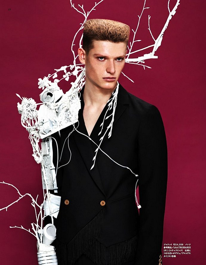 Rebirth of Nature | Julius Gerhardt by Josh Olins for <em>Vogue Hommes Japan</em>