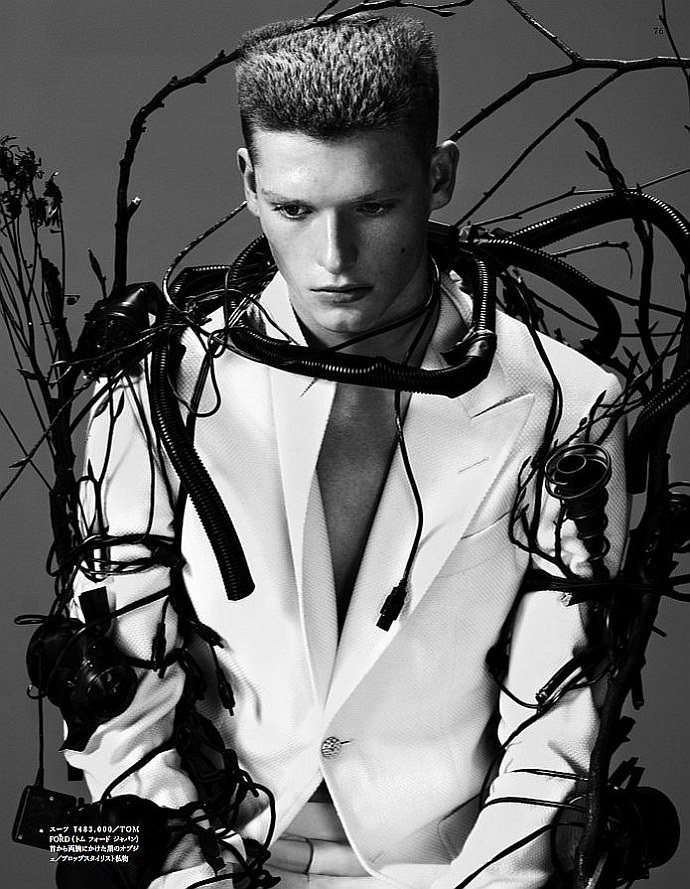 Rebirth of Nature | Julius Gerhardt by Josh Olins for <em>Vogue Hommes Japan</em>
