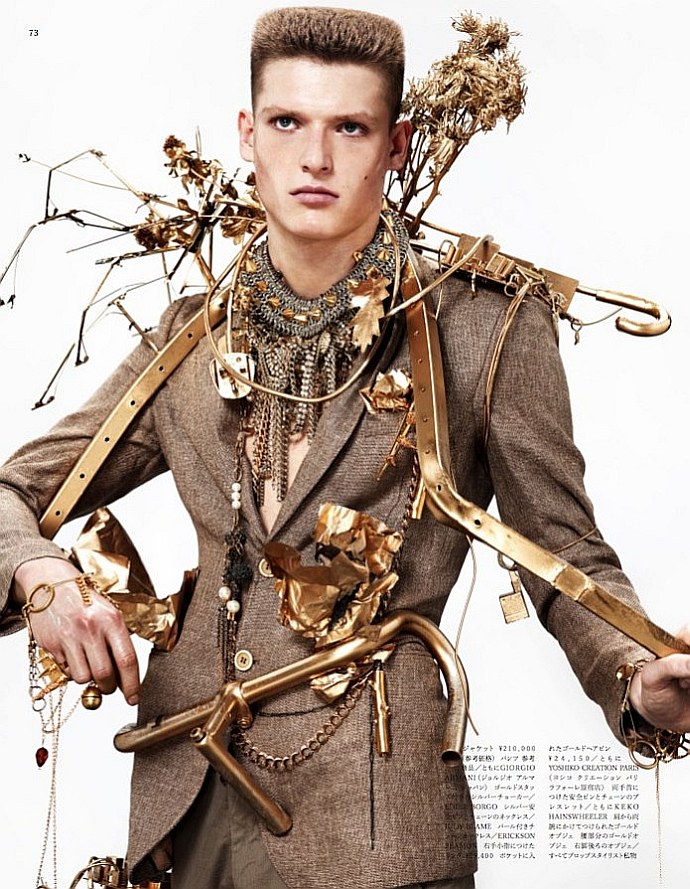 Rebirth of Nature | Julius Gerhardt by Josh Olins for <em>Vogue Hommes Japan</em>