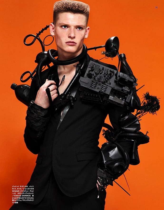 Rebirth of Nature | Julius Gerhardt by Josh Olins for <em>Vogue Hommes Japan</em>