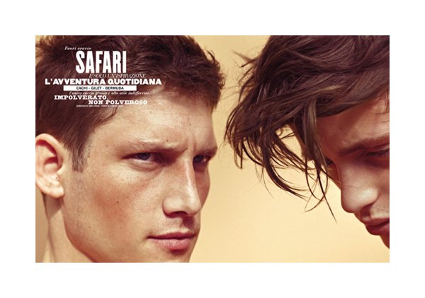 Alex Dunstan, Jacob Coupe, Matteo Martari & Roch Barbot by Karim Sadli for <em>Velvet</em>