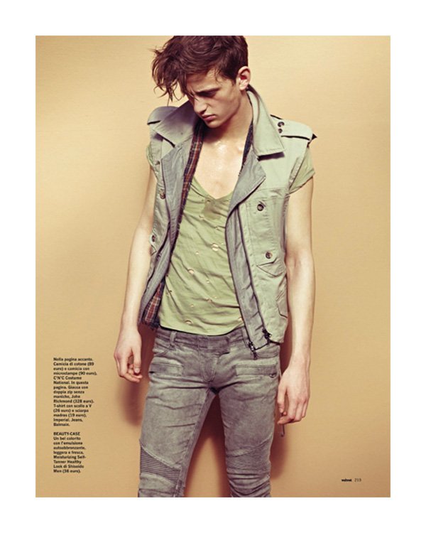 Alex Dunstan, Jacob Coupe, Matteo Martari & Roch Barbot by Karim Sadli for <em>Velvet</em>