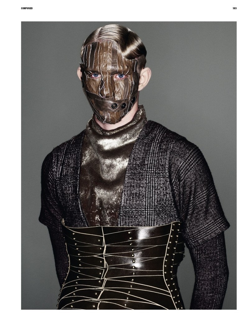 Aiden Andrews, Anthony Murrell & Taras Koltun by Richard Burbridge for <em>Dazed & Confused</em>
