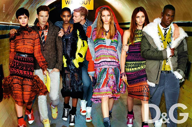 dgcampaignpreview1 D&G Fall 2011 Campaign Preview | Melodie Monrose, Tao Okamoto & Others by Mario Testino