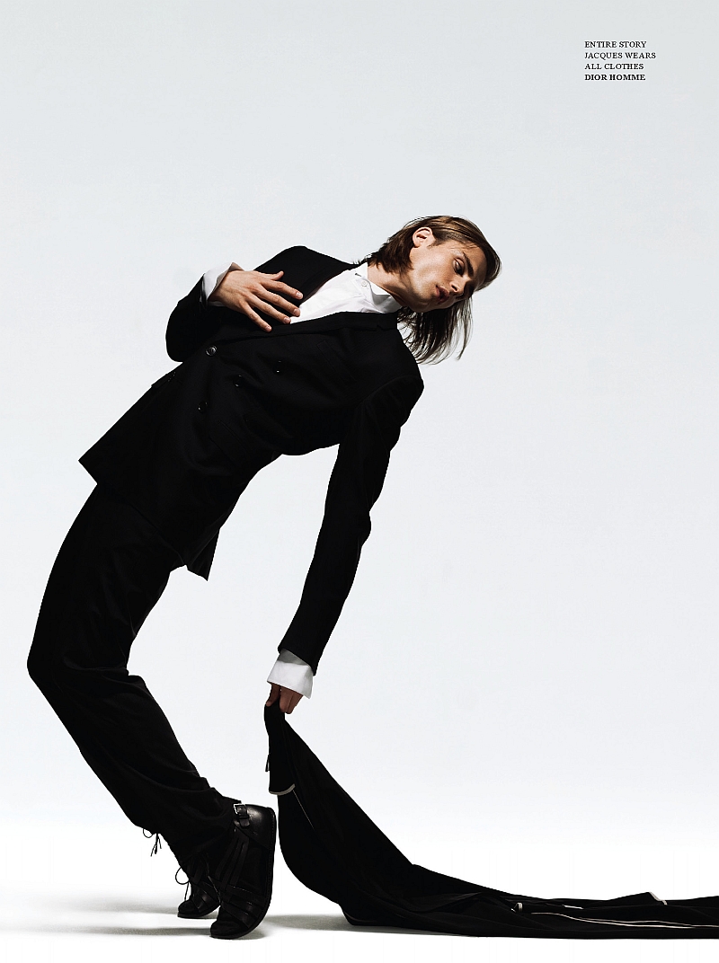 jacquesnaude1 Jacques Naude by Richard Pier Petit in Dior Homme for <em>Fashionisto</em> Print, Issue 1