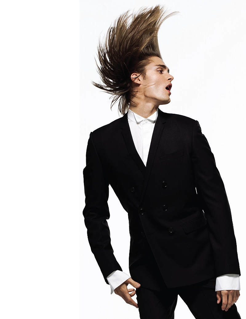 jacquesnaude11 Jacques Naude by Richard Pier Petit in Dior Homme for <em>Fashionisto</em> Print, Issue 1