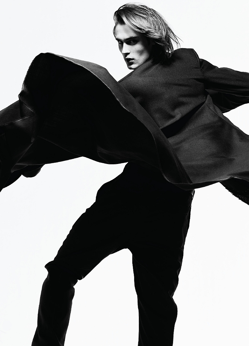 jacquesnaude4 Jacques Naude by Richard Pier Petit in Dior Homme for <em>Fashionisto</em> Print, Issue 1