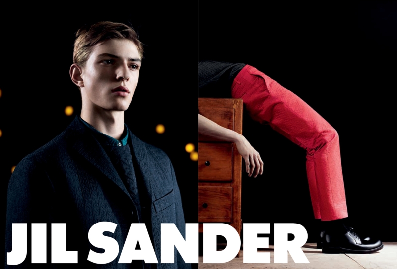 jilsanderfallcampaign1 Guerrino Santulliana by Willy Vanderperre for Jil Sander Fall 2011 Campaign