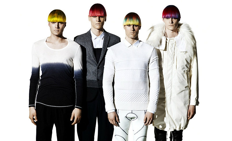 vman1 Matthew Hitt, Max Barreau, Jacques Naude & Tomek Szczukiecki by Ryan Michael Kelly for <em>VMAN</em>