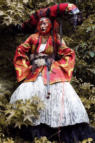 liu wen2 Liu Wen by Thomas Schenk for <em>Vogue Spain</em> January 2011