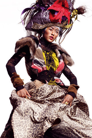 liu wen3 Liu Wen by Thomas Schenk for <em>Vogue Spain</em> January 2011