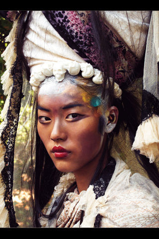 liu wen4 Liu Wen by Thomas Schenk for <em>Vogue Spain</em> January 2011