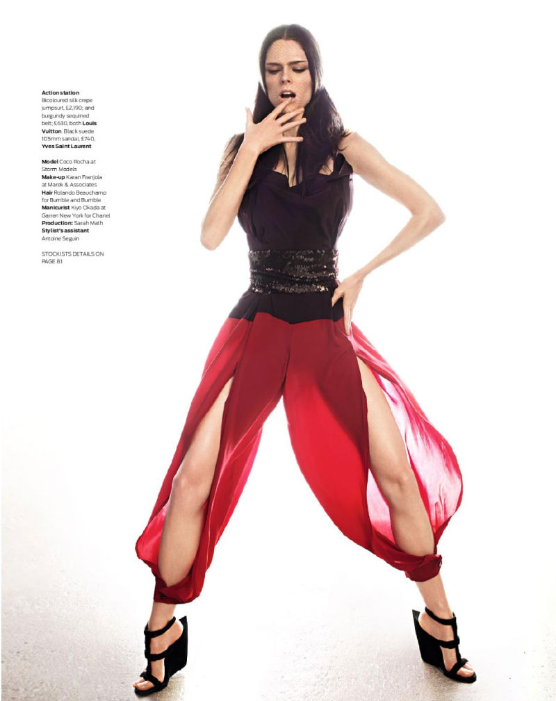 Coco Rocha for <em>The Sunday Telegraph</em> Spring 2011 by Alex Cayley coco rocha8 Coco Rocha for <em>The Sunday Telegraph</em> Spring 2011 by Alex Cayley