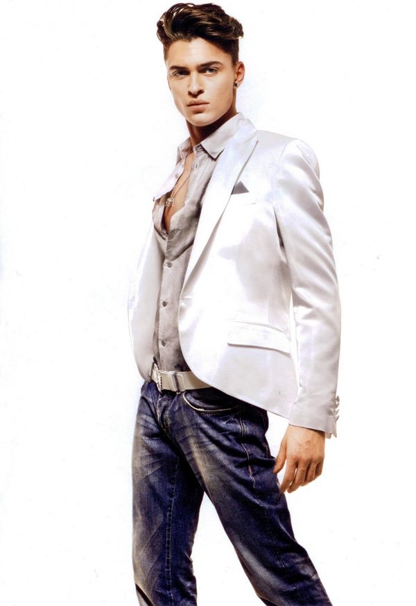 Harvey Haydon by Lorenzo Bringheli for John Richmond | Spring 2010 Campaign