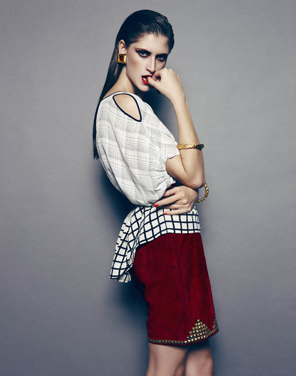  Daiane Conterato by Nagi Sakai for <em>The Block</em> S/S 2011