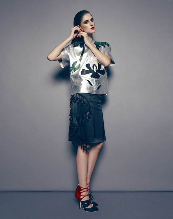  Daiane Conterato by Nagi Sakai for <em>The Block</em> S/S 2011