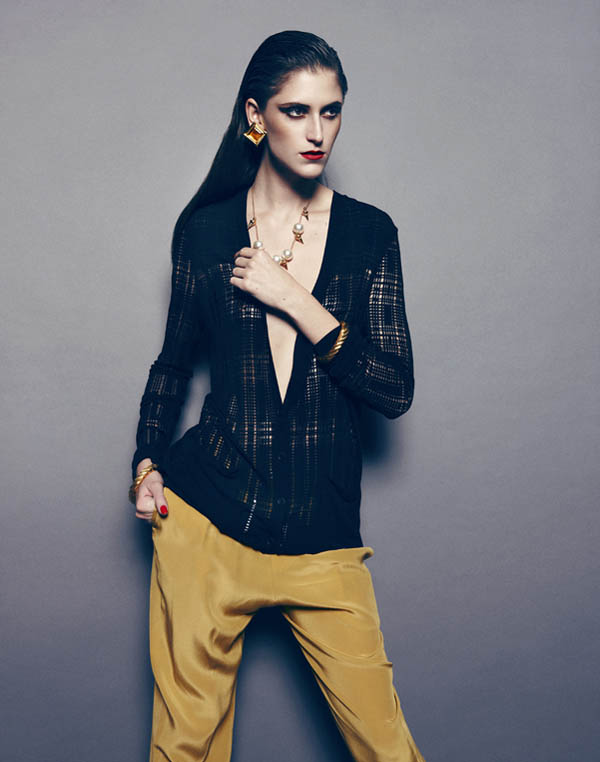  Daiane Conterato by Nagi Sakai for <em>The Block</em> S/S 2011