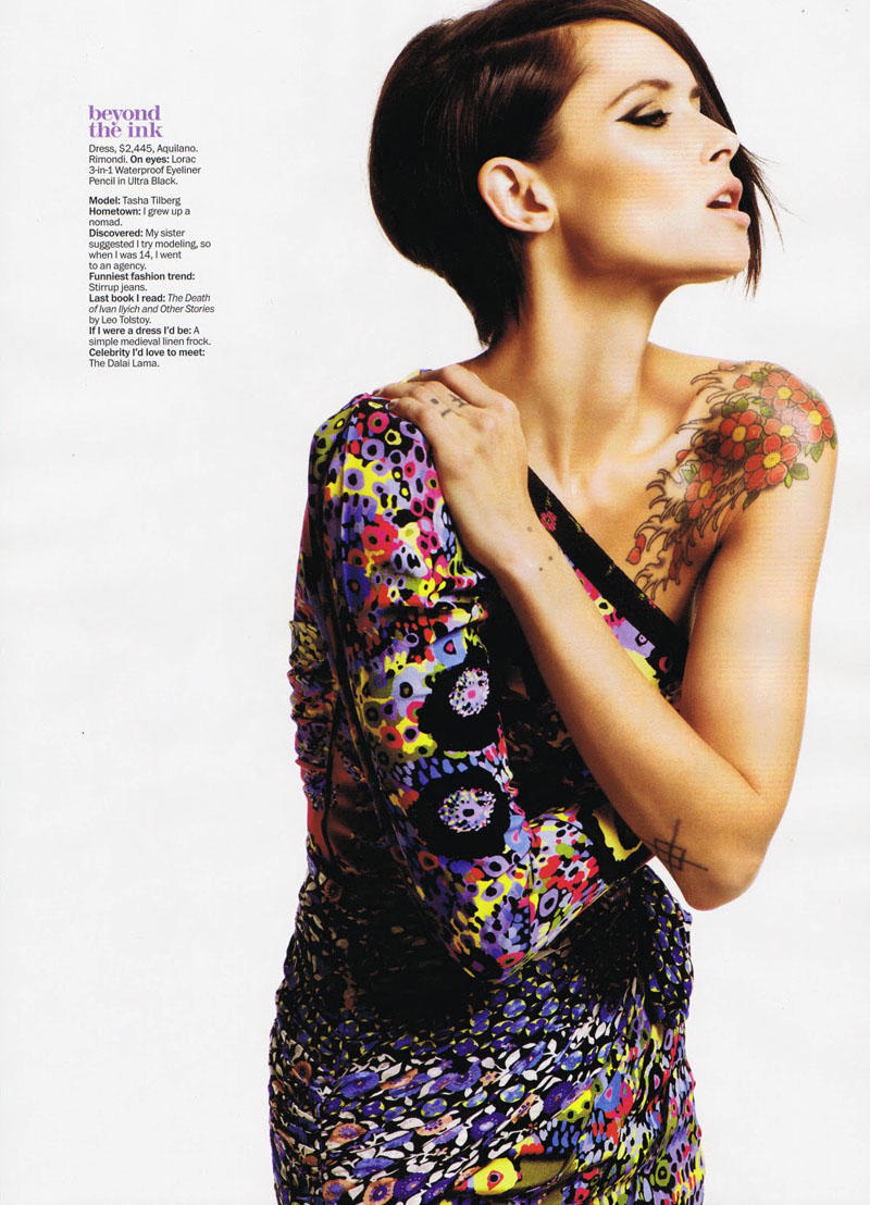 tasha tilberg6 Tasha Tilberg by James Macari for <em>Marie Claire US</em> April 2011