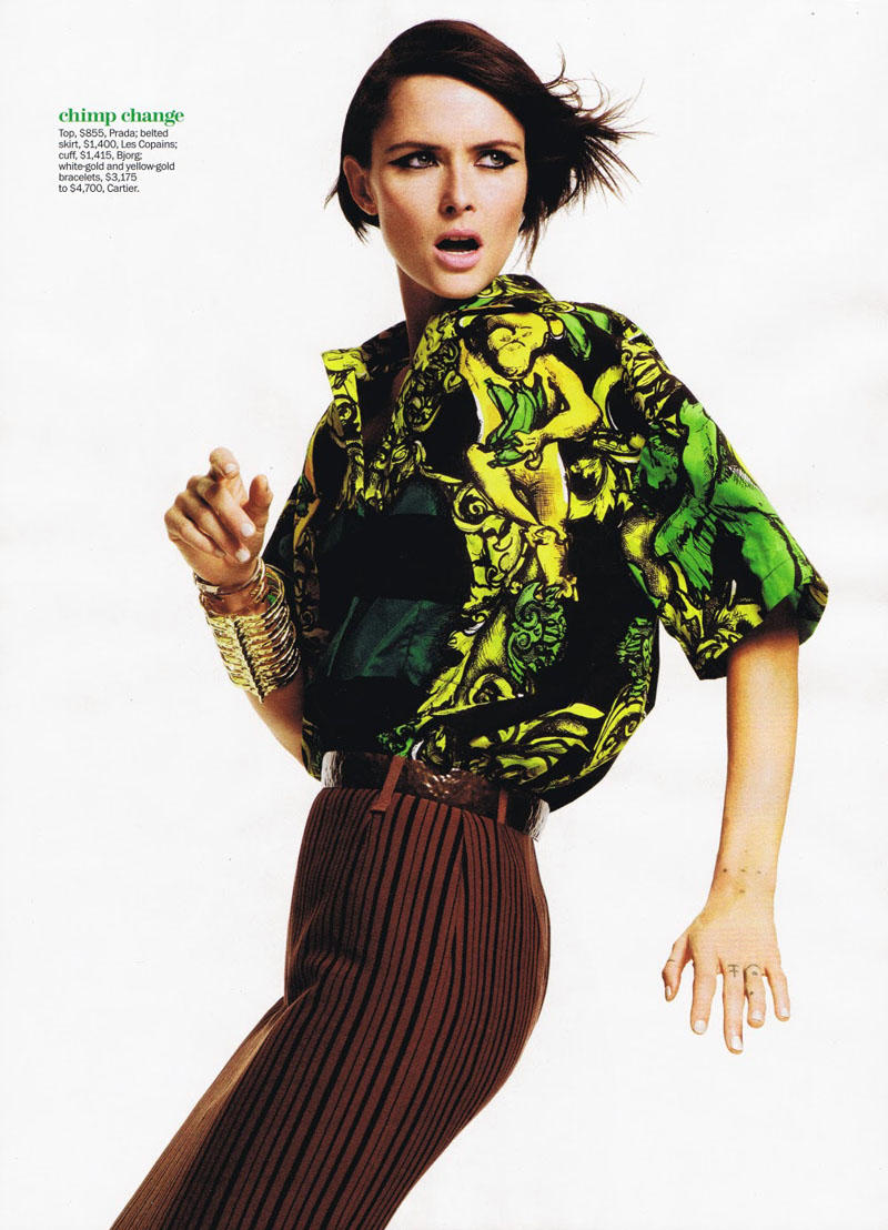 tasha tilberg7 Tasha Tilberg by James Macari for <em>Marie Claire US</em> April 2011