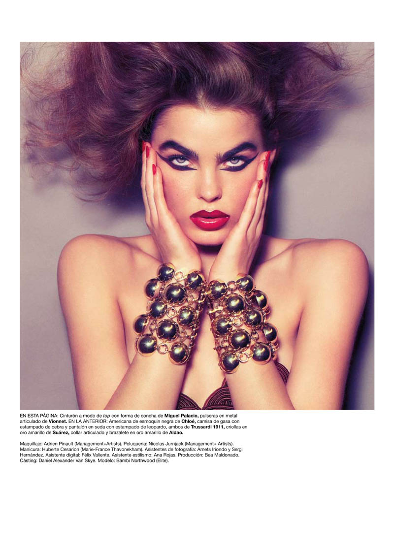 bambi northwood blyth12 Bambi Northwood Blyth for <em>Harpers Bazaar Spain</em> May 2011 by Nico