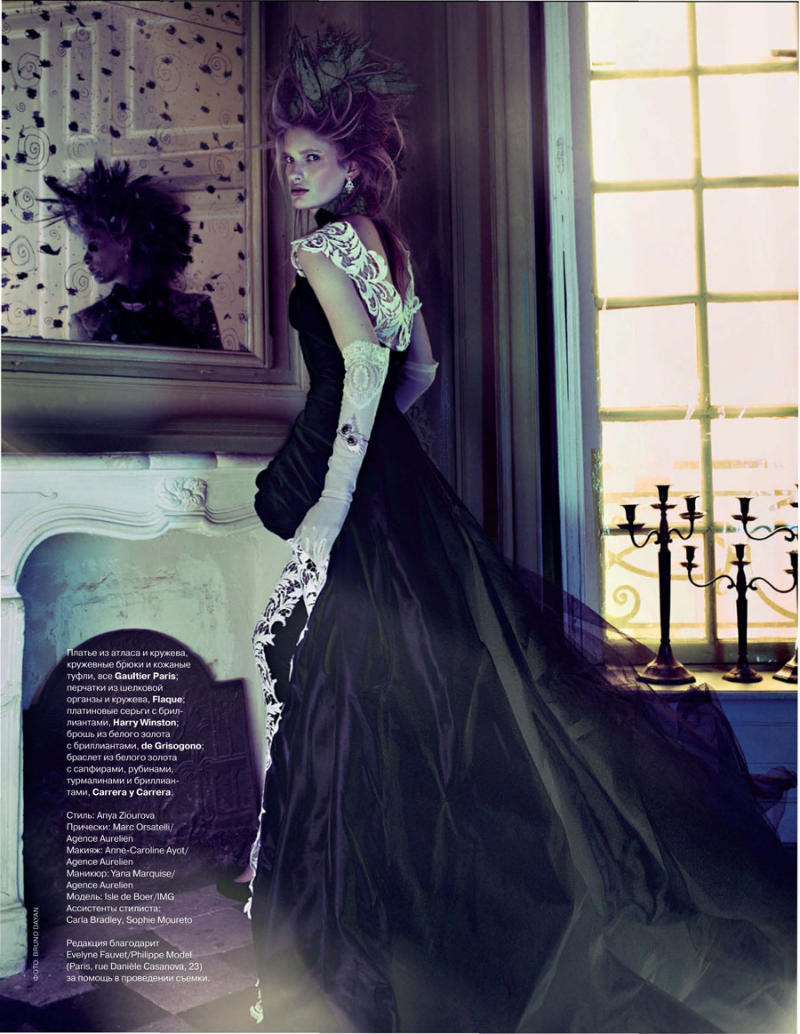 tatler8 Ilse de Boer by Bruno Dayan for <em>Tatler Russia</em> May 2011