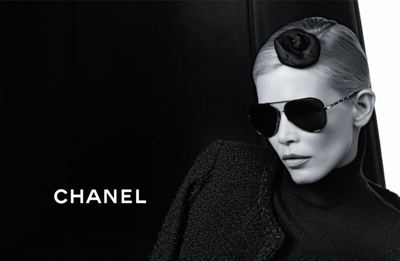 chanel5 Chanel Eyewear Fall 2011 Campaign | Claudia Schiffer by Karl Lagerfeld