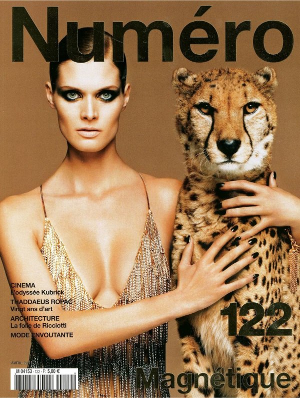 malgosiacovera <em>Numéro</em> #122 April 2011 Cover | Malgosia Bela by Greg Kadel