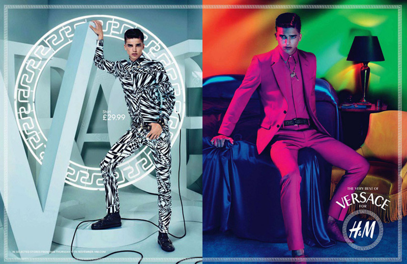Hugo Fashion 4 Men!: Campanha: H&M by Versace